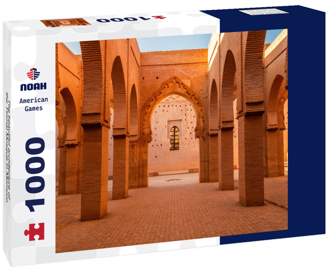The beautiful architecture of the Tinmal Mosque in Morocco 1000pc Puzzle