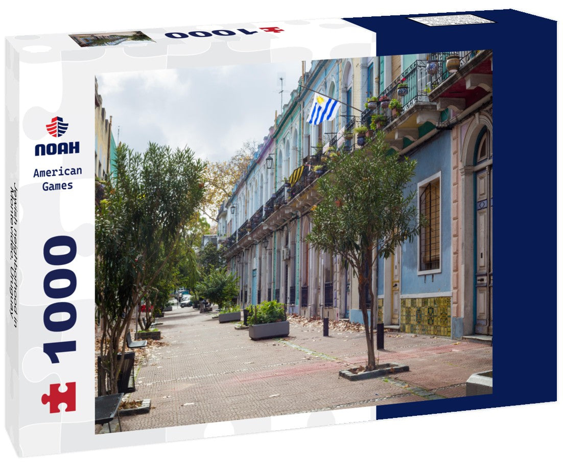 Noah Jigsaw Puzzle Jewish neighborhood in Montevideo, Uruguay 1000 pieces