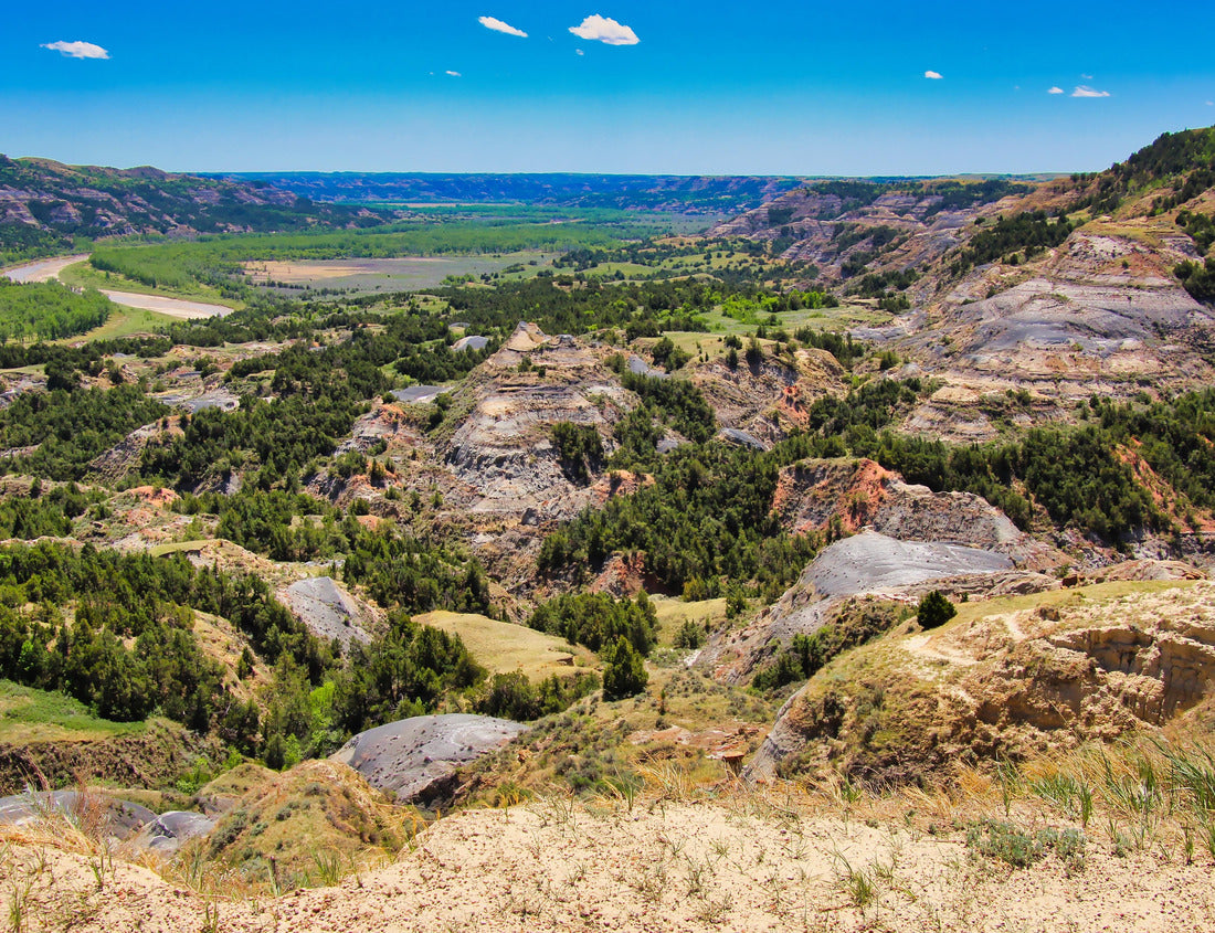 Spring at the Badlands in Theodore Roosevelt National Park in North Dakota 1000pc Puzzle