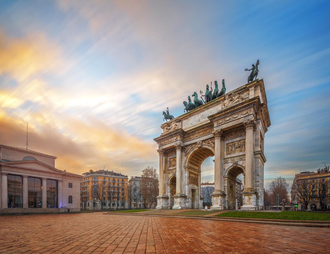 Porta Sempione in Milan, Italy at dawn 1000pc Puzzle