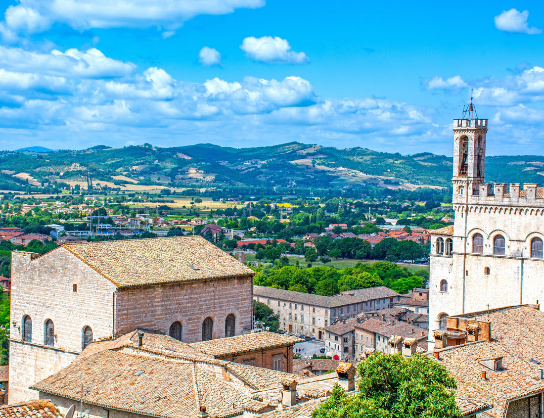 Noah Jigsaw Puzzle Gubbio, Umbria, Italy - townscape with building in the historic center from the XIV century 1000 pieces