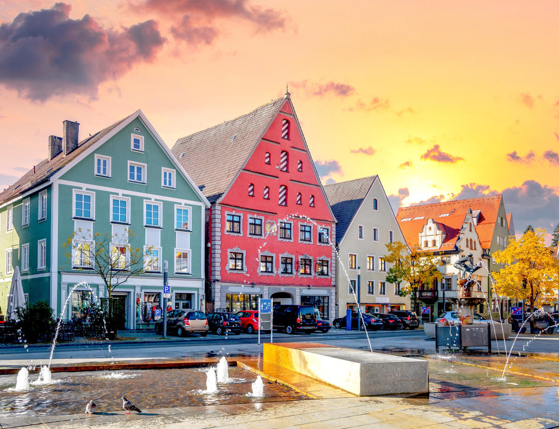 Old town of Memmingen, Bavaria, Germany 1000pc Puzzle