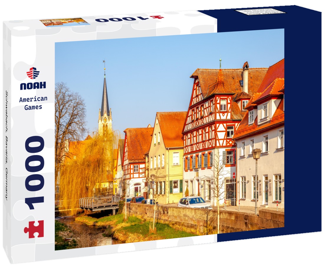 Schwabach, Bavaria, Germany 1000pc Puzzle
