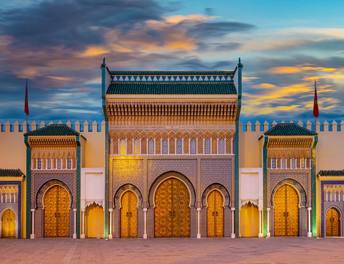 Noah Jigsaw Puzzle Fes magnificent gates of the royal palace in the historical city of morocco 1000 pieces