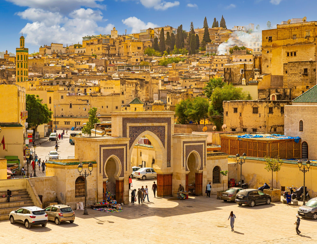 Noah Jigsaw Puzzle Fes, Morocco historical magnificent old capital streets 1000 pieces