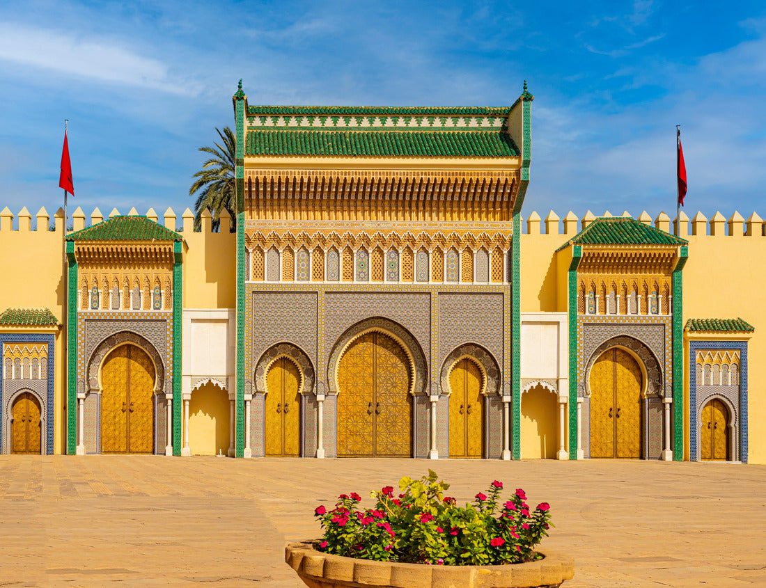 Noah Jigsaw Puzzle Fes magnificent gates of the royal palace in the historical city of morocco 1000 pieces