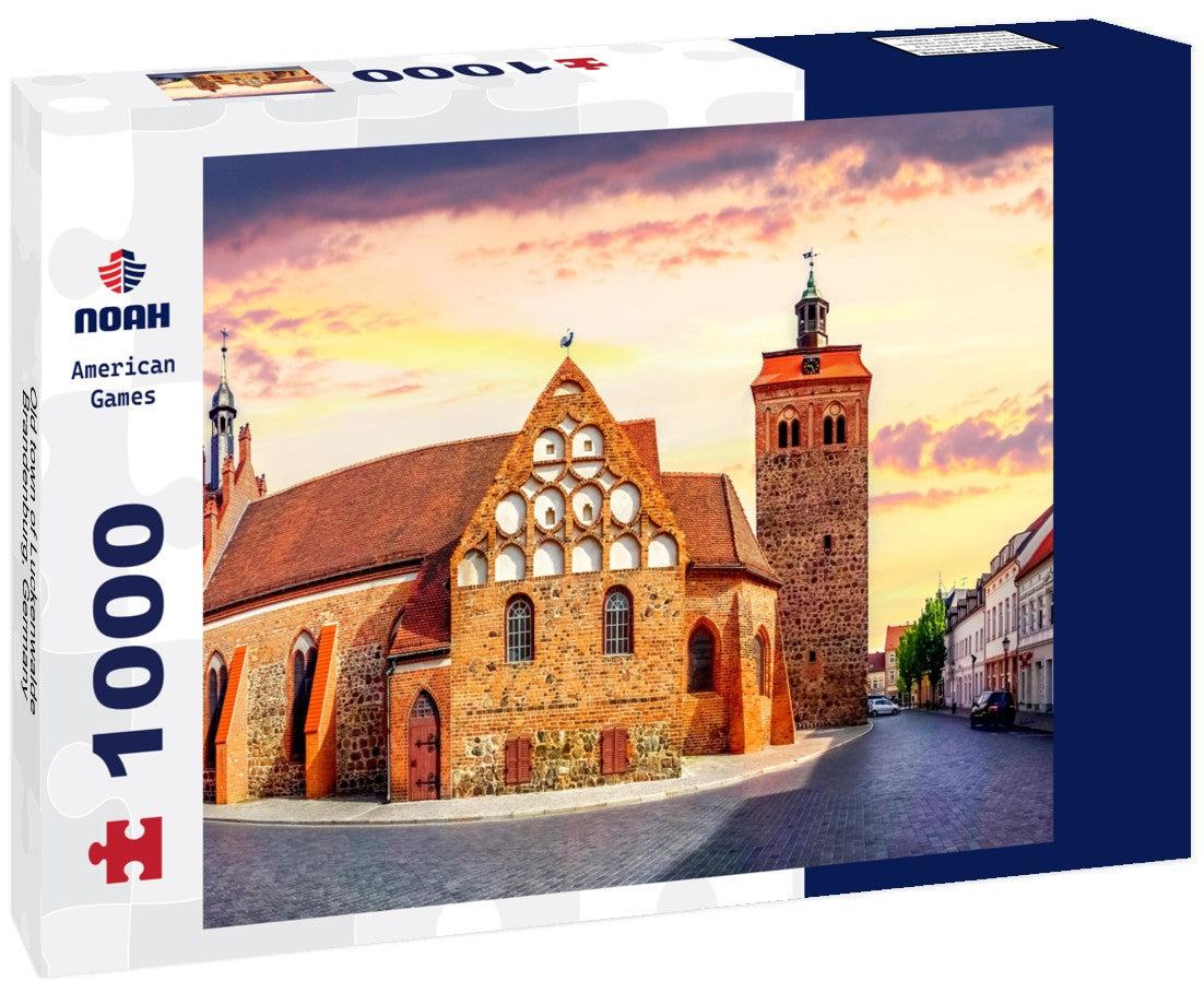 Old town of Luckenwalde, Brandenburg, Germany 1000pc Puzzle