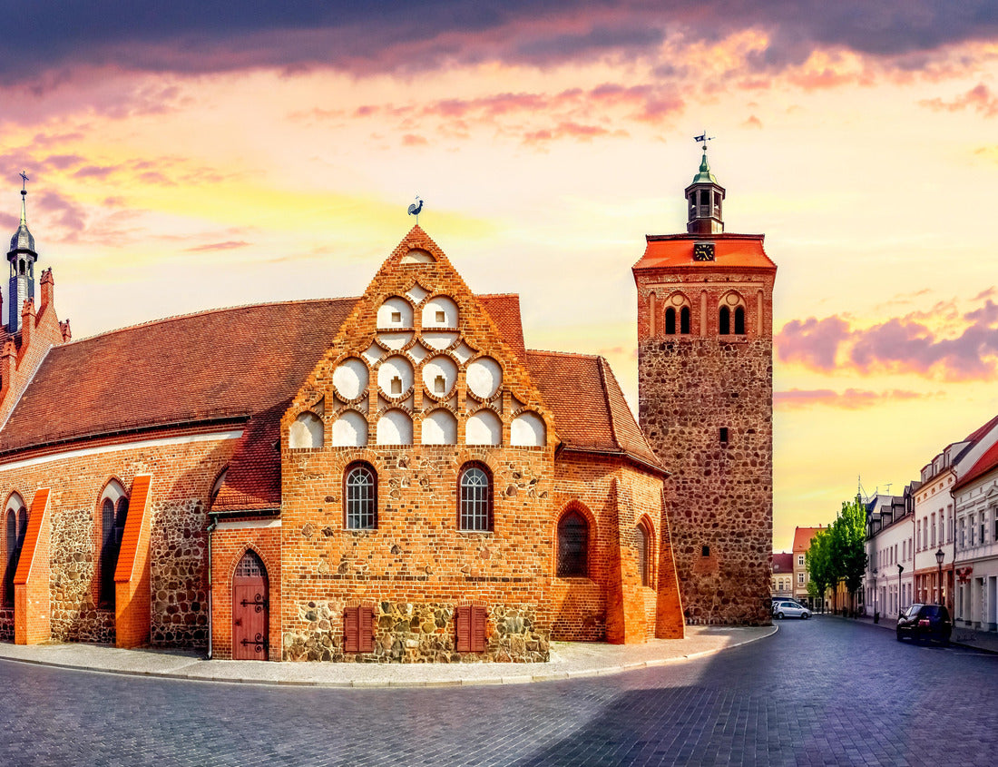 Old town of Luckenwalde, Brandenburg, Germany 1000pc Puzzle