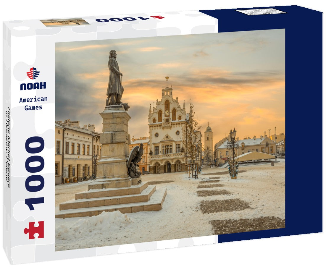 Noah Jigsaw Puzzle Historic Market Square in Rzeszów, Poland 1000 pieces