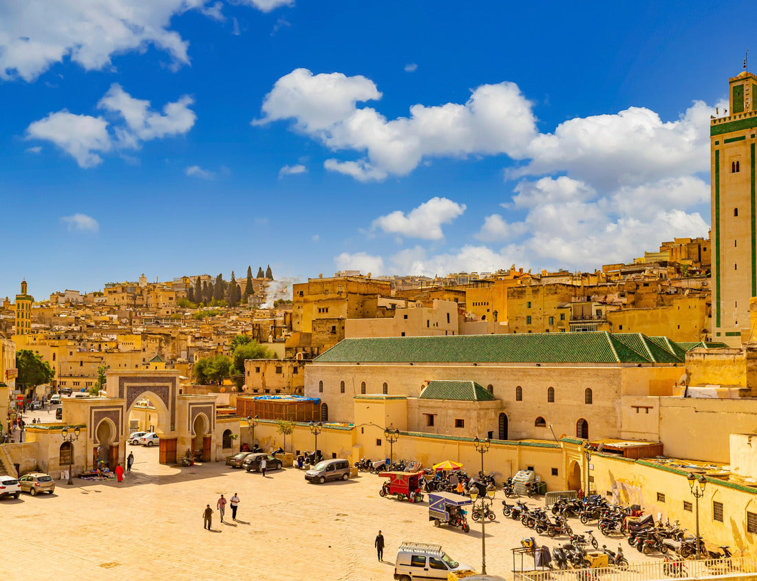 Noah Jigsaw Puzzle Fes, Morocco historical magnificent old capital streets 1000 pieces