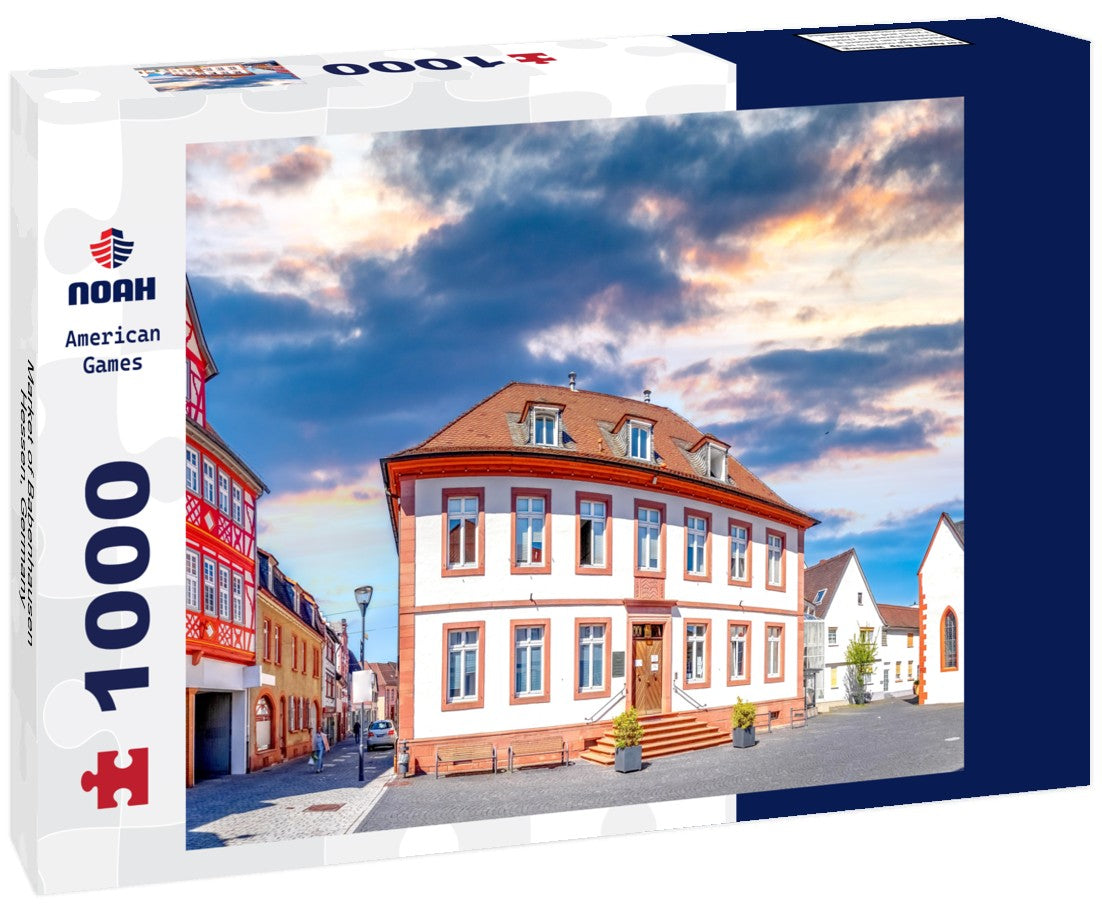 Noah Jigsaw Puzzle Market of Babenhausen, Hessen, Germany 1000 pieces