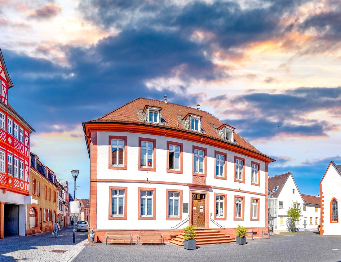 Noah Jigsaw Puzzle Market of Babenhausen, Hessen, Germany 1000 pieces