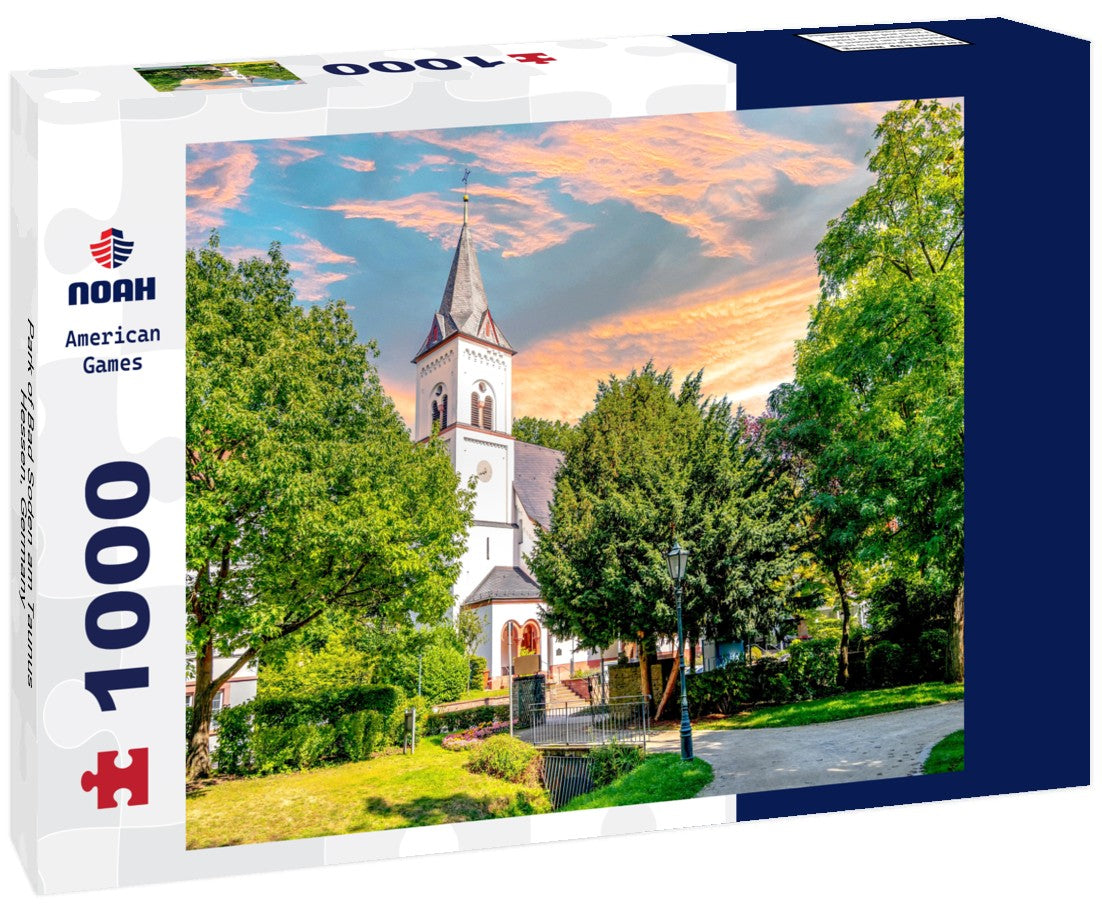 Park of Bad Soden am Taunus, Hessen, Germany 1000pc Puzzle