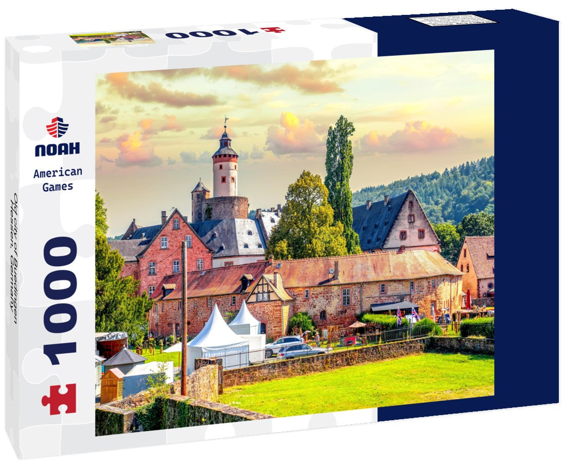 Old city of Buedingen, Hessen, Germany 1000pc Puzzle