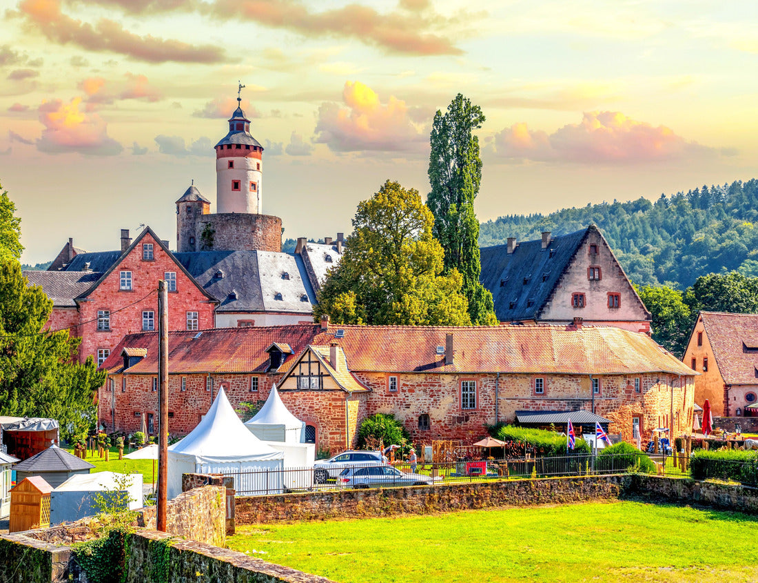 Old city of Buedingen, Hessen, Germany 1000pc Puzzle