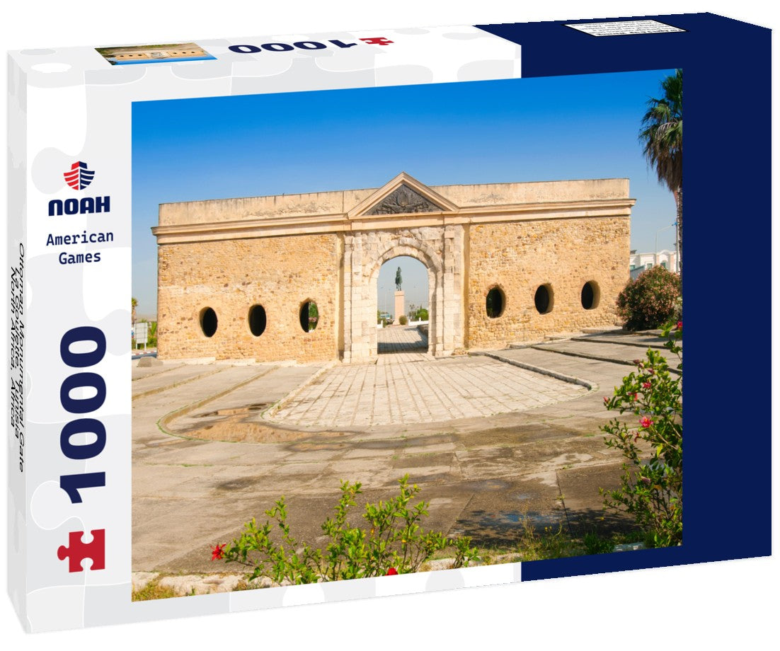 Ottoman Monumental Gate, La Goulette, Tunisia, North Africa, Africa 1000pc Puzzle
