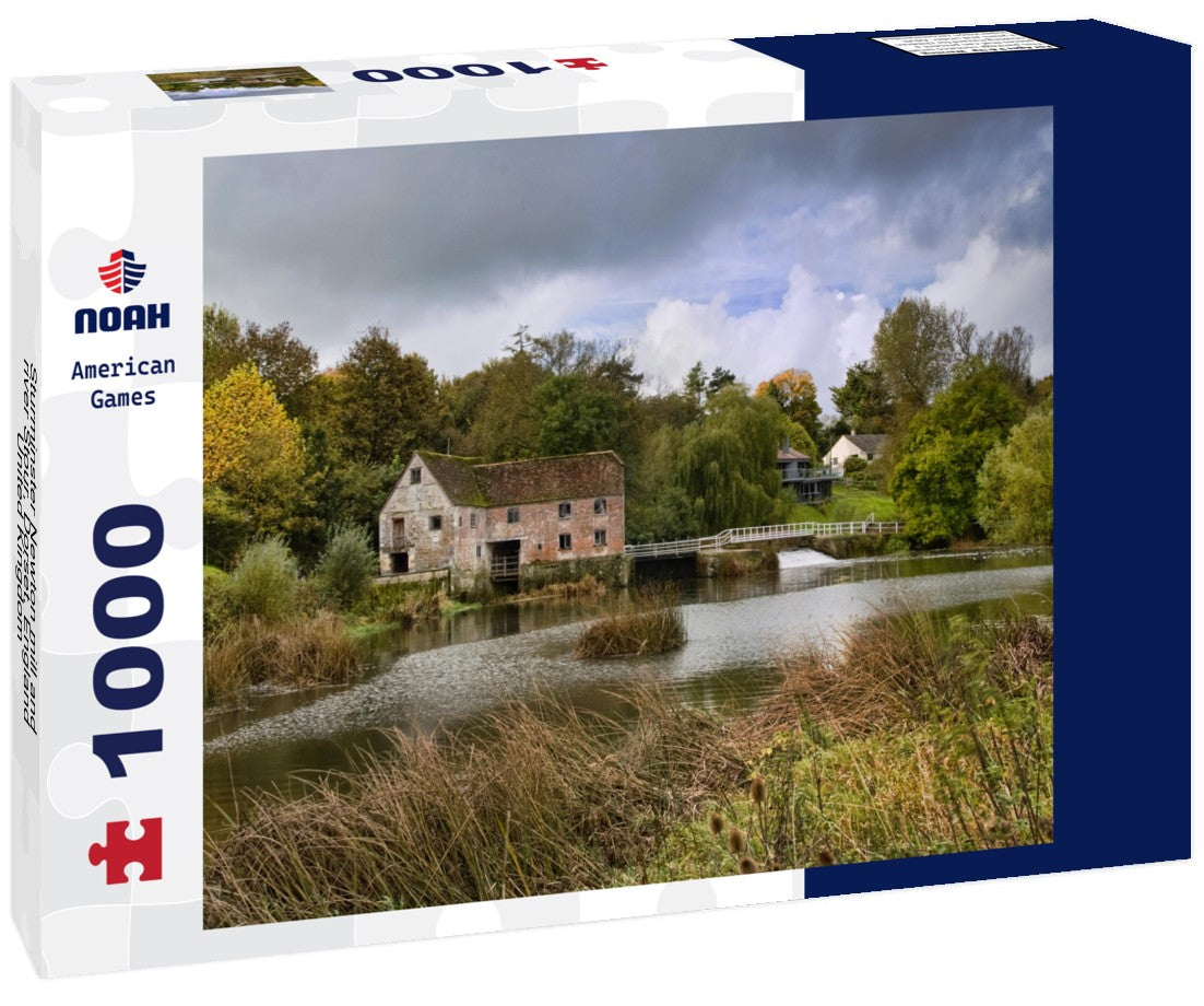 Sturminster Newton mill and river Stour, Dorset, England, United Kingdom 1000pc Puzzle