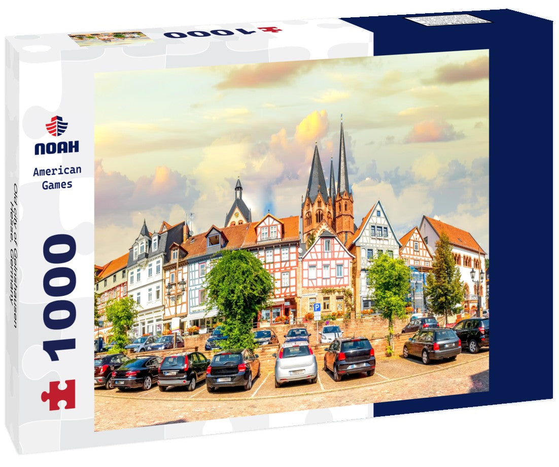 Old city of Gelnshausen, Hesse, Germany 1000pc Puzzle