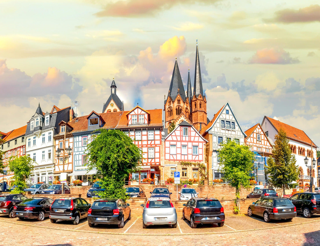 Old city of Gelnshausen, Hesse, Germany 1000pc Puzzle