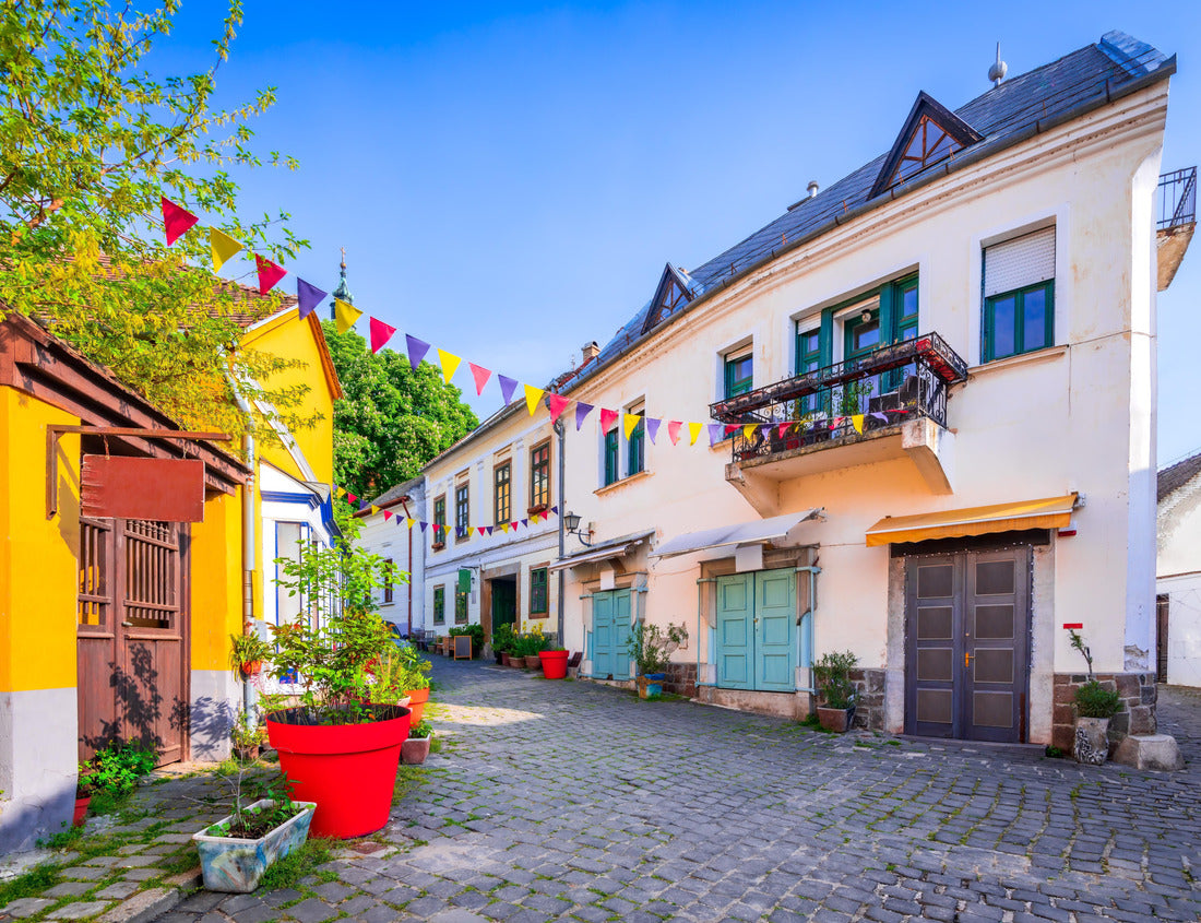 Szentendre, Hungary. Famous and beautiful historical downtown on Danube riverbank, Budapest 1000pc Puzzle