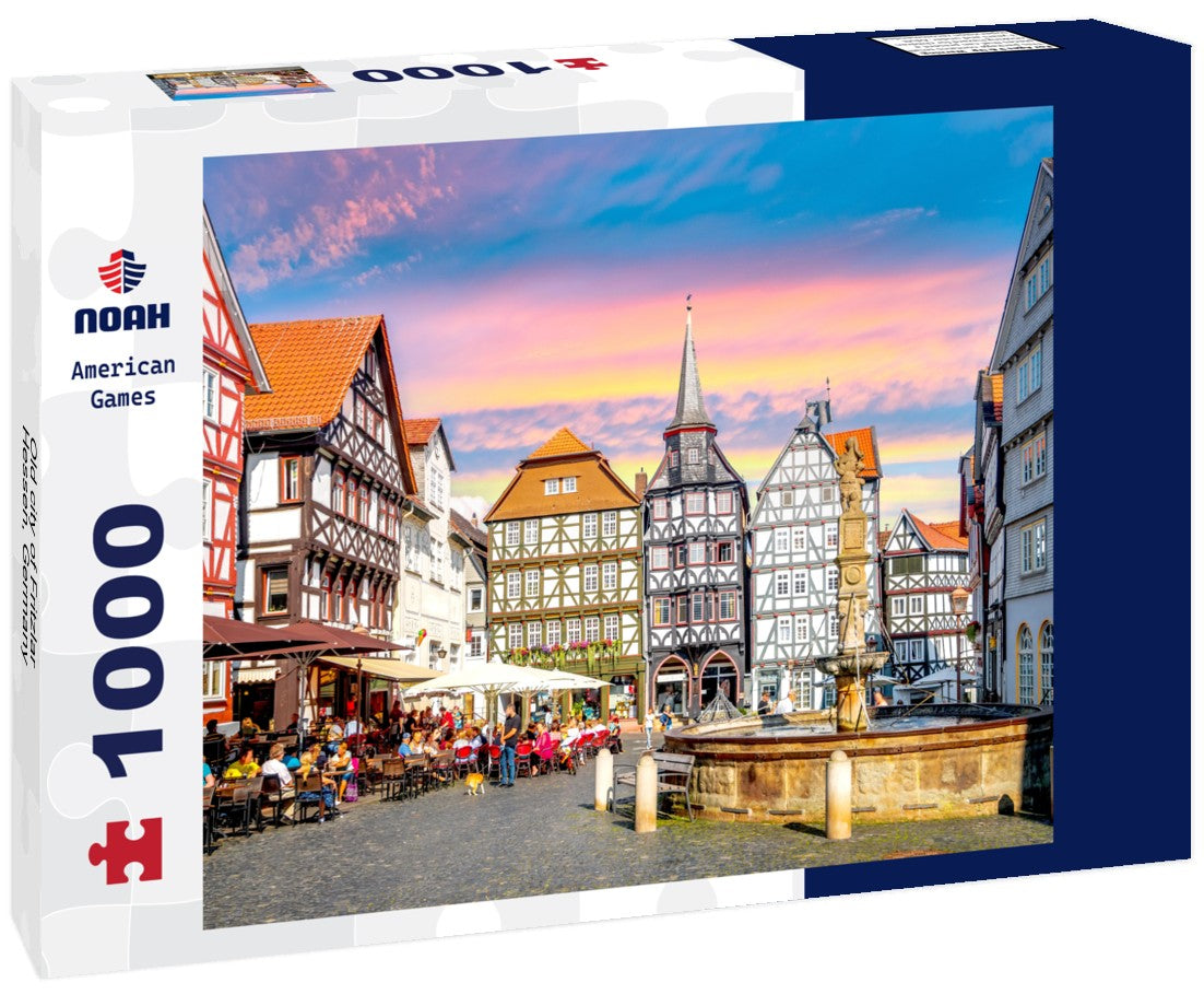 Old city of Fritzlar, Hessen, Germany 1000pc Puzzle