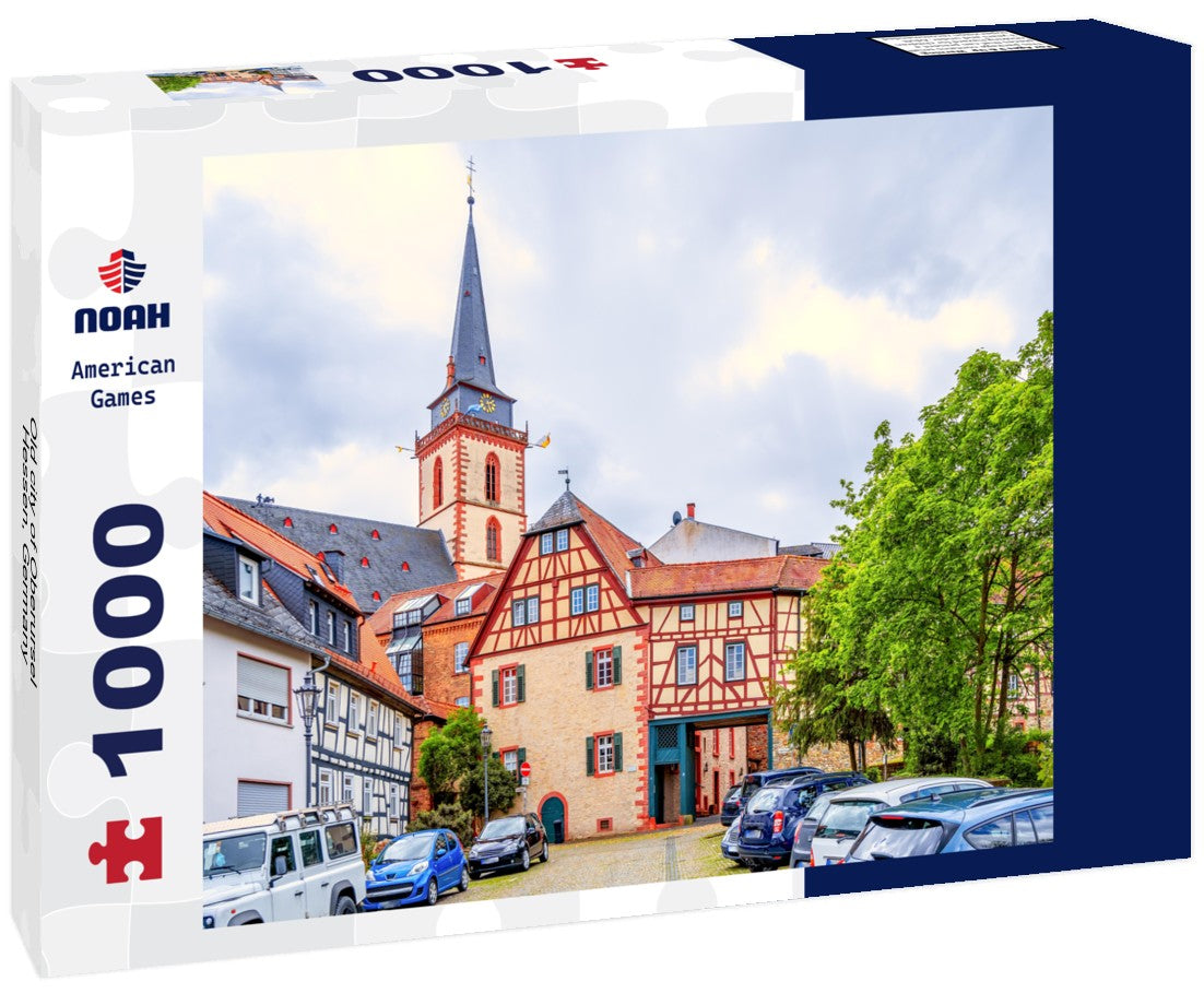 Old city of Oberursel, Hessen, Germany 1000pc Puzzle