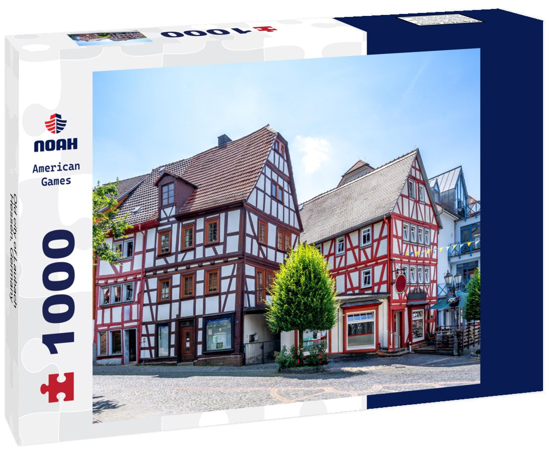 Old city of Laubach, Hessen, Germany 1000pc Puzzle