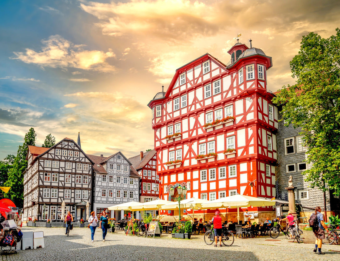 Old city of Melsungen, Hessen, Germany 1000pc Puzzle