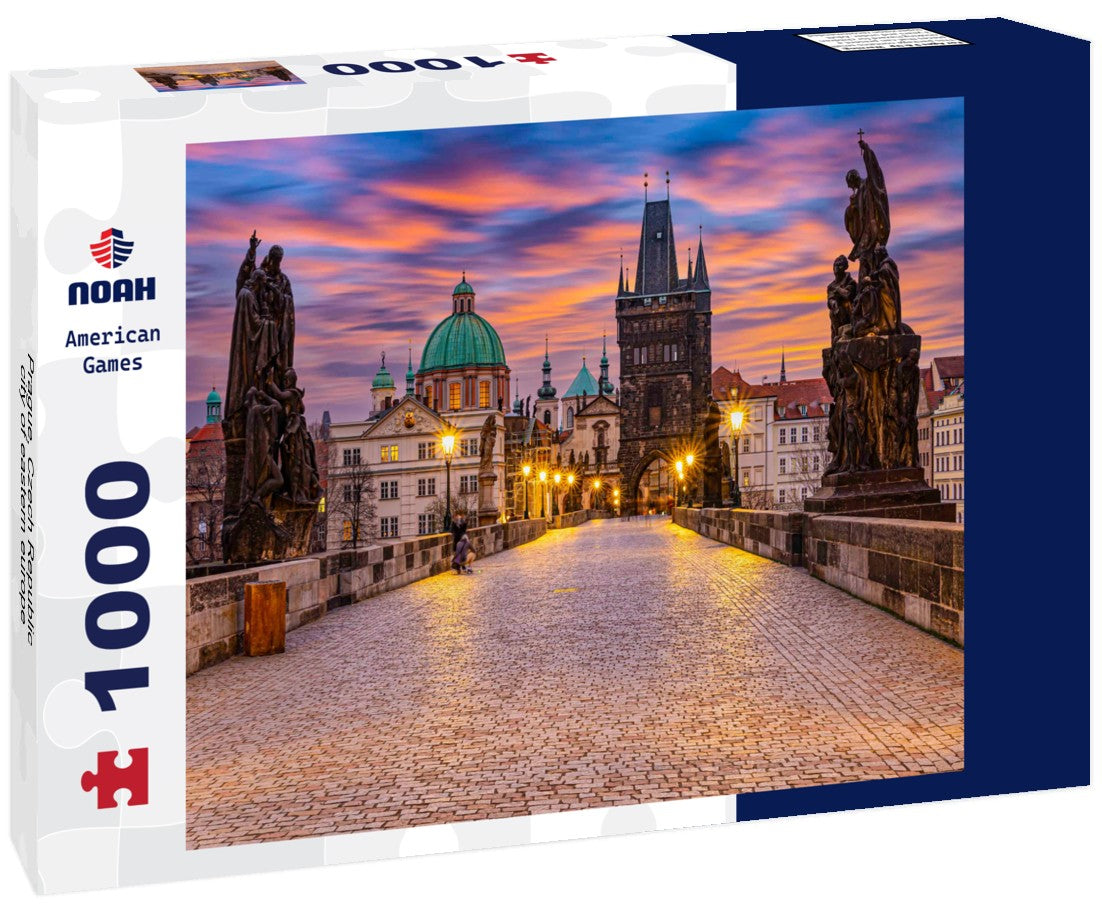 Prague, Czech Republic city of eastern europe 1000pc Puzzle