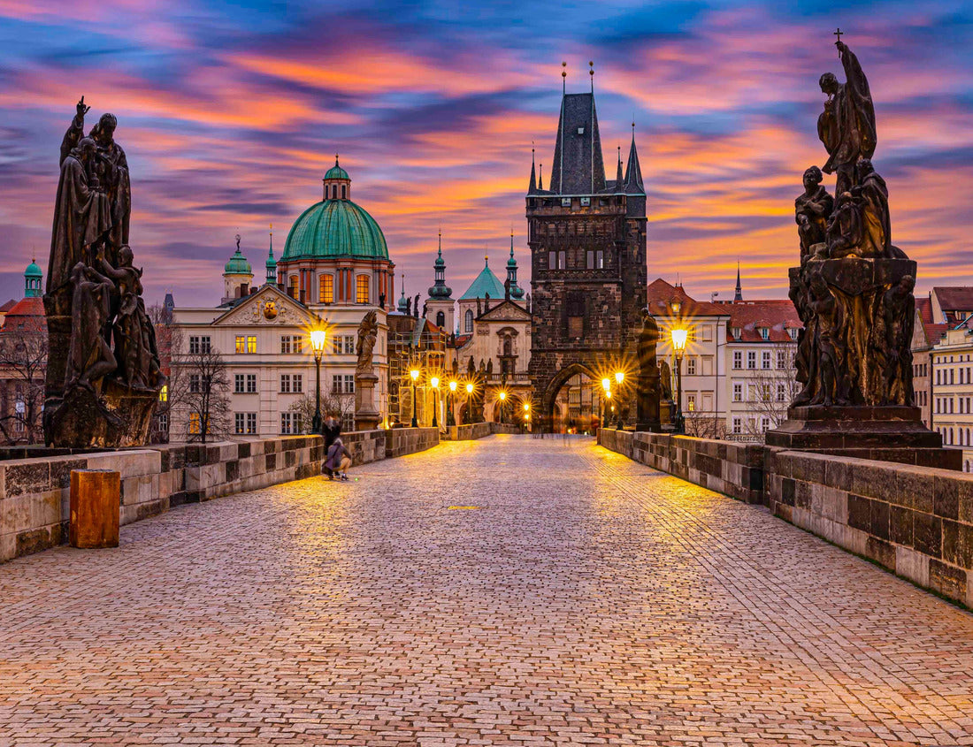 Prague, Czech Republic city of eastern europe 1000pc Puzzle