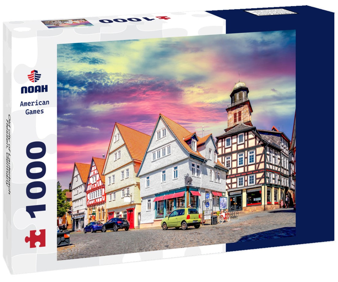 Old city of Lauterbach, Hessen, Germany 1000pc Puzzle