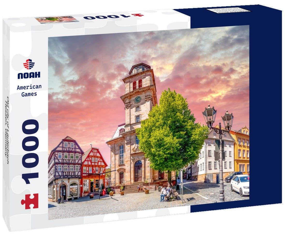 Old city of Lauterbach, Hessen, Germany 1000pc Puzzle