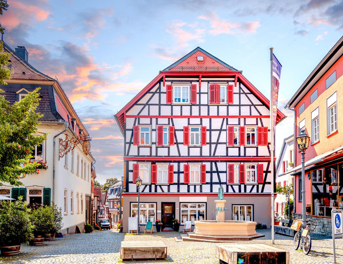 Old city of Kronberg im Taunus, Hessen, Germany 1000pc Puzzle
