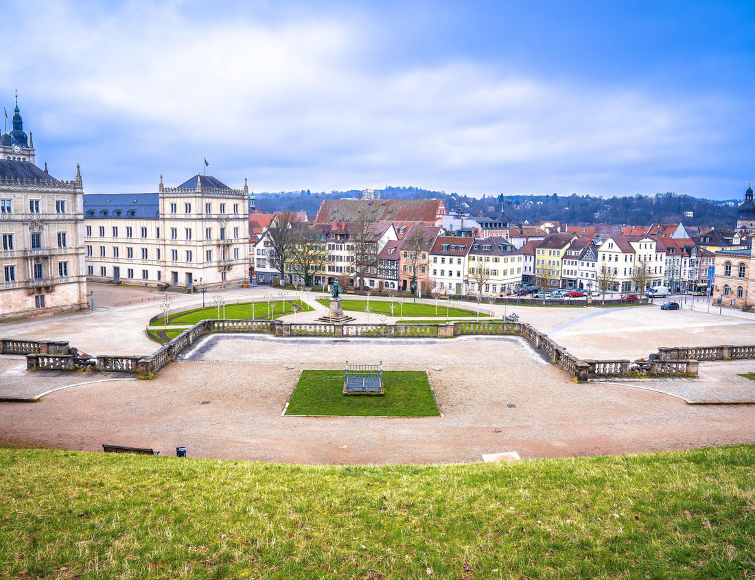 Noah Jigsaw Puzzle Historic Schlossplatz square in Coburg architectural view, Oberfranken region Bavaria, Germany 1000 pieces