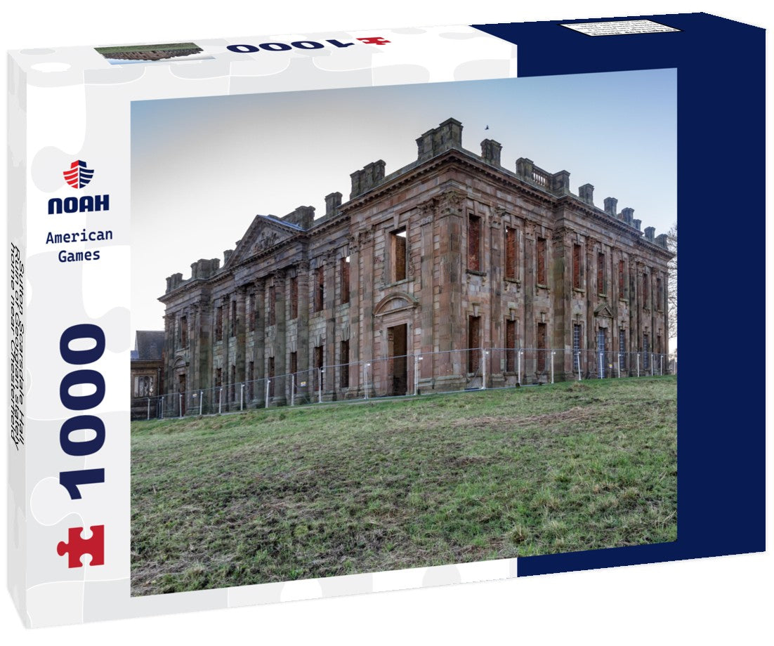 Sutton Scarsdale Hall - Ruin of Georgian stately home near Chesterfield 1000pc Puzzle