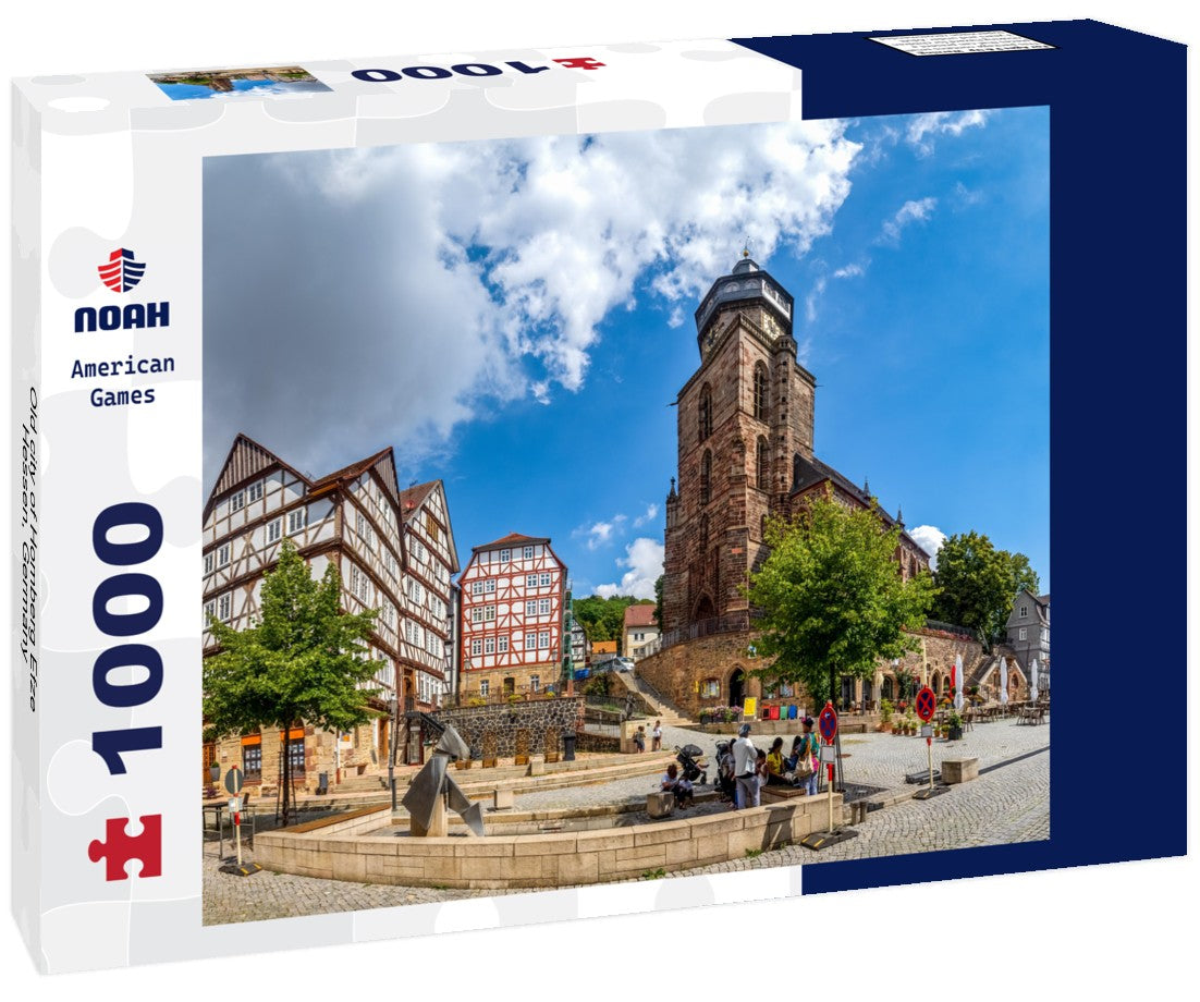 Old city of Homberg Efze, Hessen, Germany 1000pc Puzzle