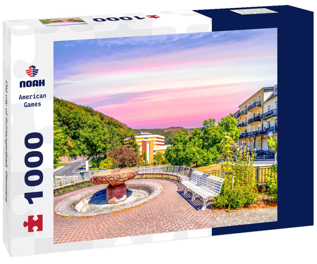 Old city of Schlangenbad, Germany 1000pc Puzzle