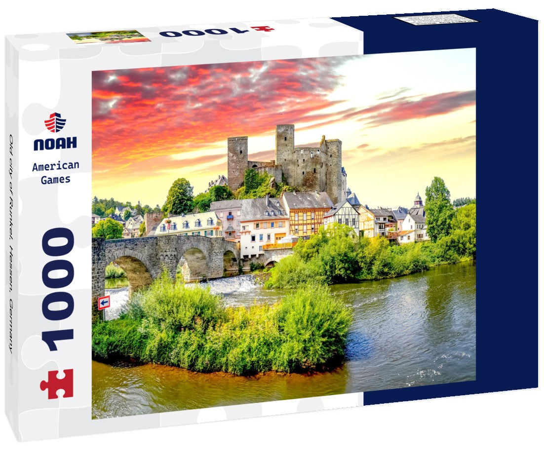 Old city of Runkel, Hessen, Germany 1000pc Puzzle