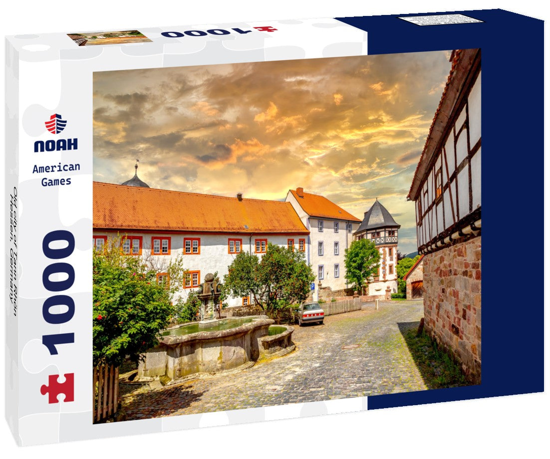 Old city of Tann Rhön, Hessen, Germany 1000pc Puzzle