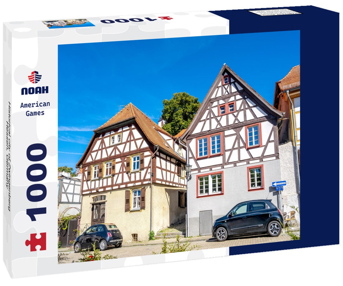 Noah Jigsaw Puzzle Historical city of Zwingenberg, Hessen, Germany 1000 pieces