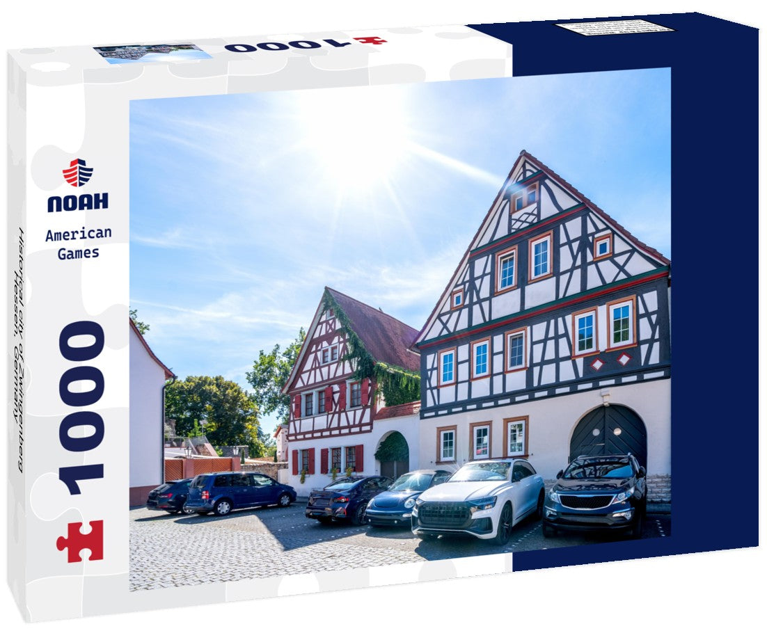 Noah Jigsaw Puzzle Historical city of Zwingenberg, Hessen, Germany 1000 pieces