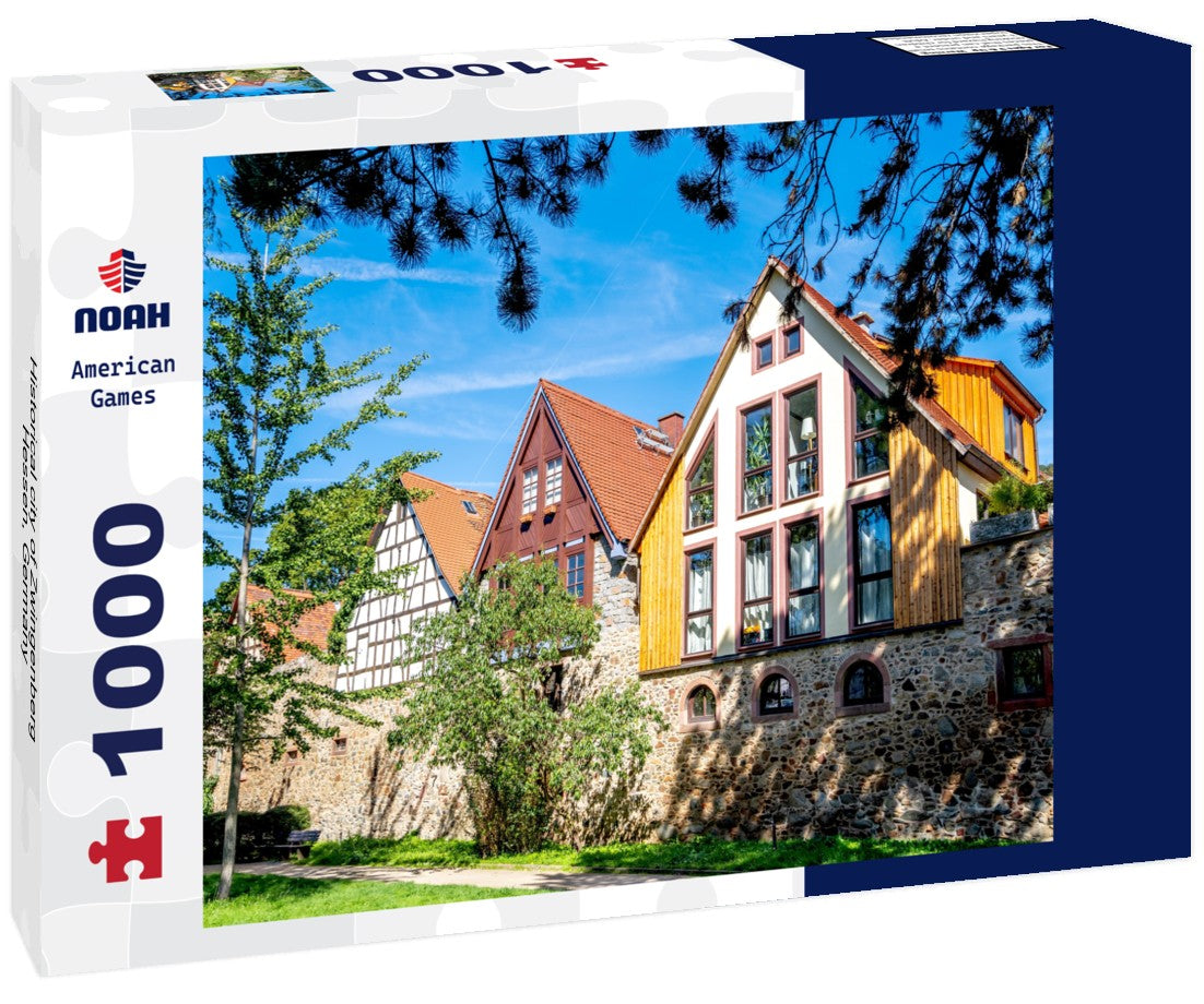 Noah Jigsaw Puzzle Historical city of Zwingenberg, Hessen, Germany 1000 pieces