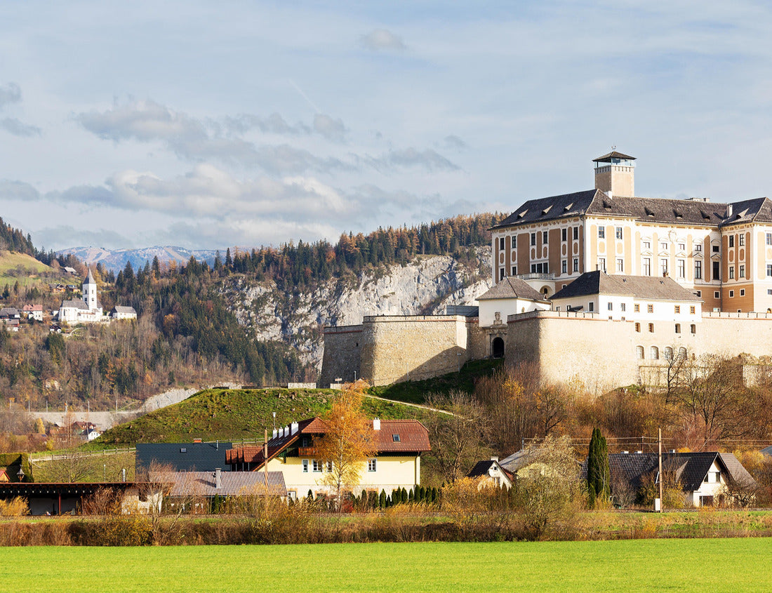 Schloss Trautenfels in Ennstal, Styria, Austria 1000pc Puzzle