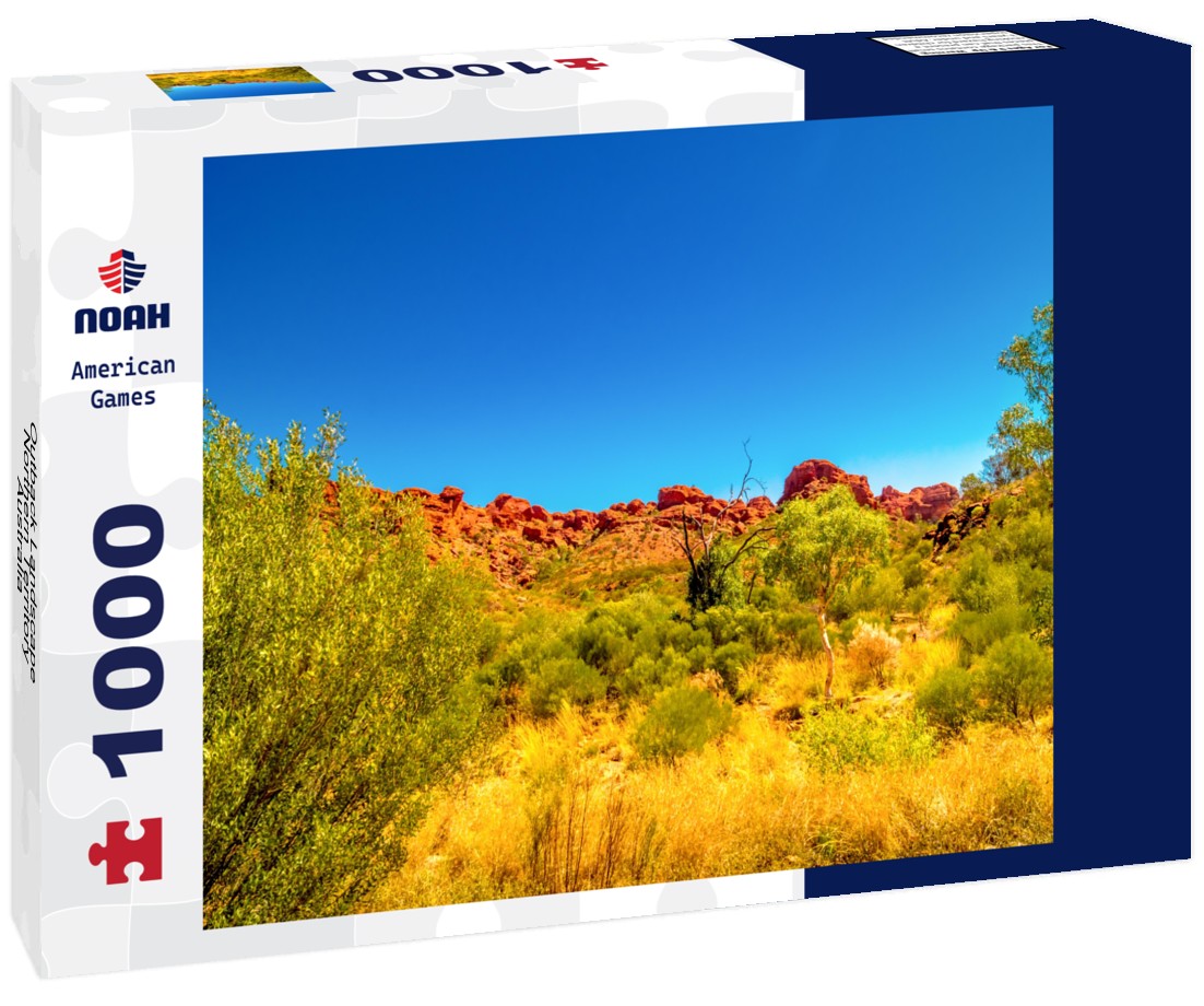 Outback Landscape, Northern Territory, Australia 1000pc Puzzle