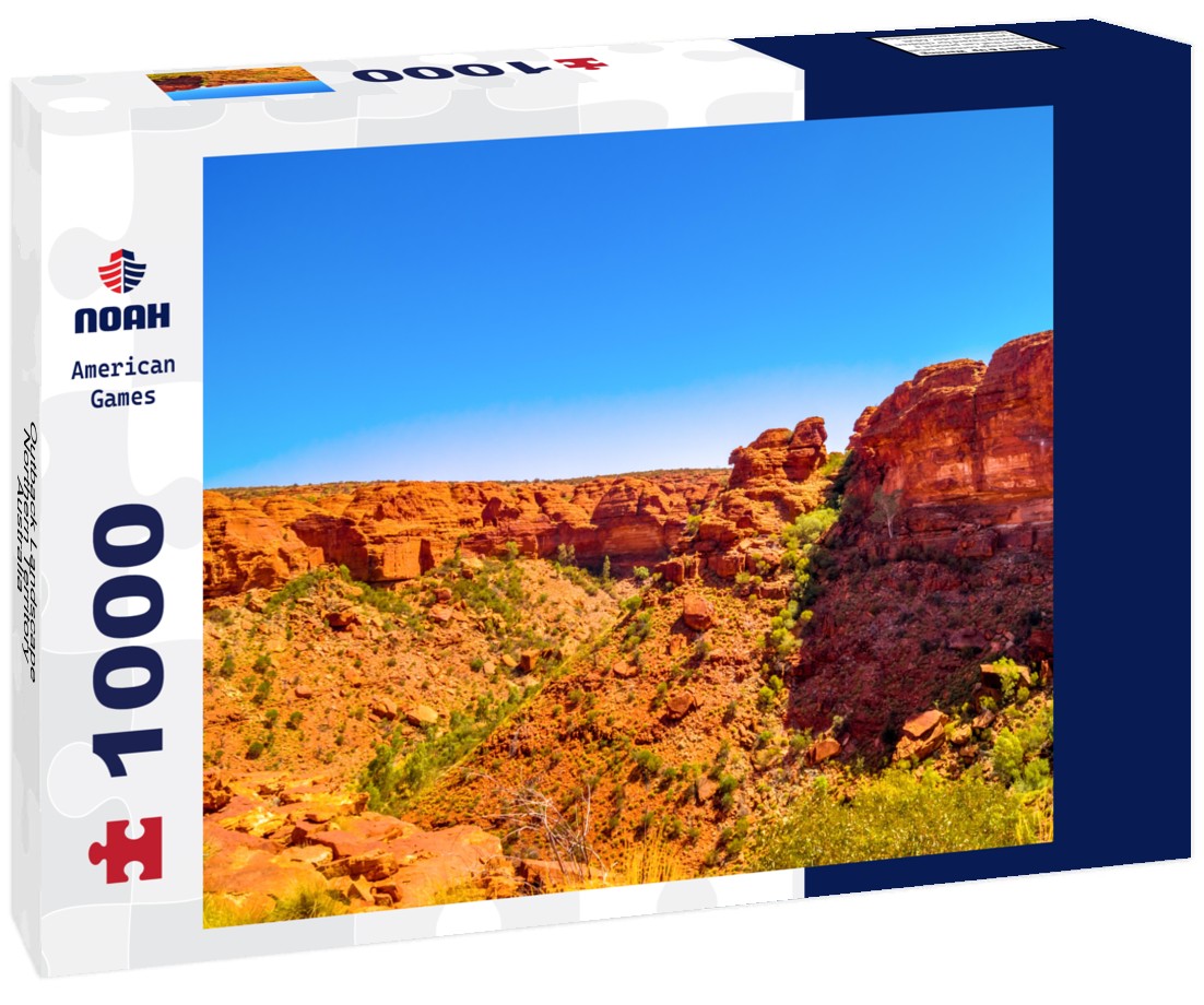 Outback Landscape, Northern Territory, Australia 1000pc Puzzle
