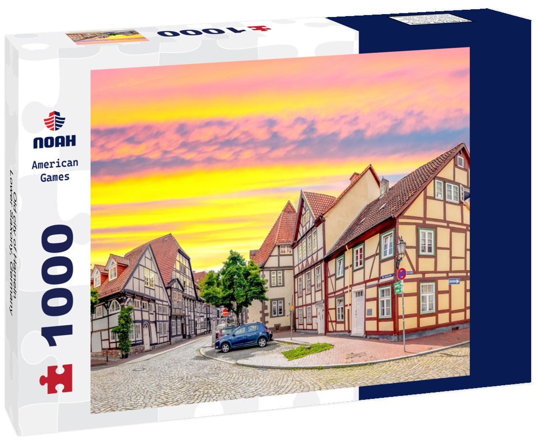 Old city of Hameln, Lower Saxony, Germany 1000pc Puzzle