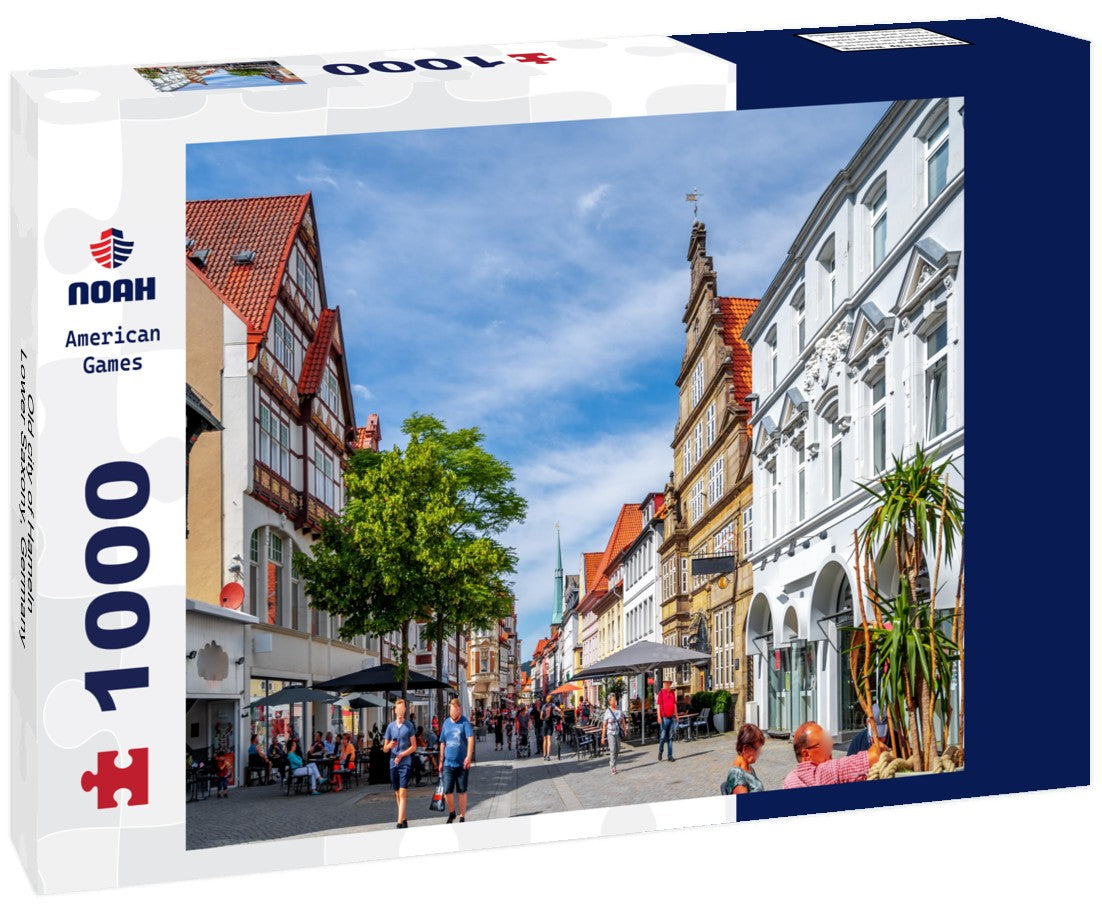 Old city of Hameln, Lower Saxony, Germany 1000pc Puzzle