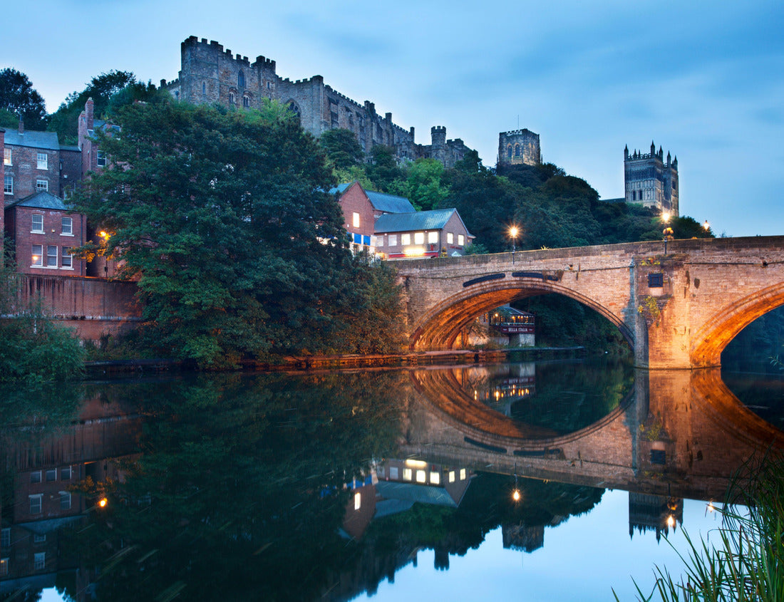 Noah Jigsaw Puzzle Durham Castle and Cathedral above Framwellgate Bridge, Durham, County Durham, England, United Kingdom 1000 pieces