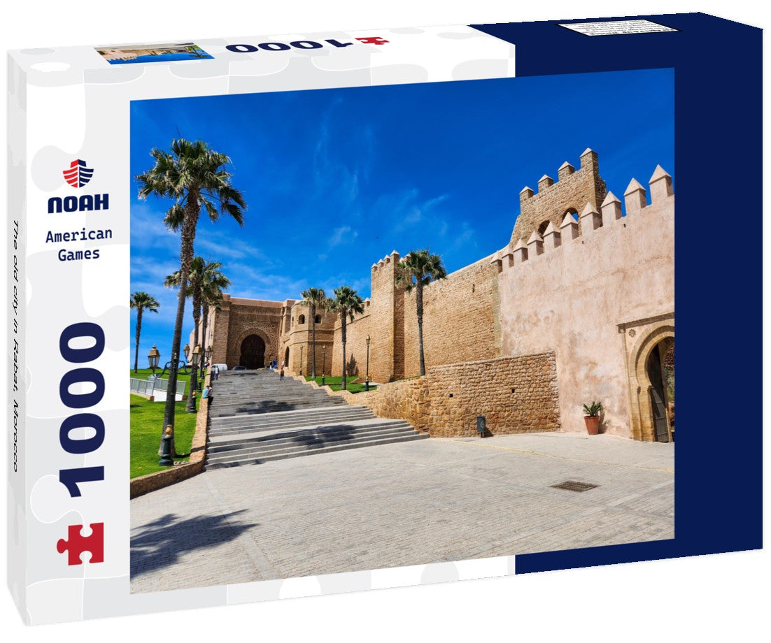 The old city in Rabat, Morocco 1000pc Puzzle