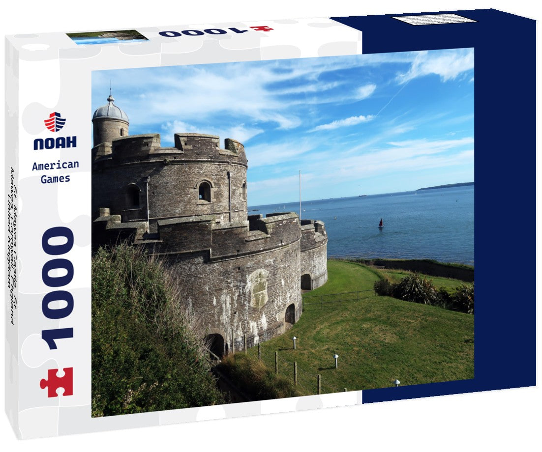 St. Mawes Castle, St. Mawes, Cornwall, England, United Kingdom 1000pc Puzzle